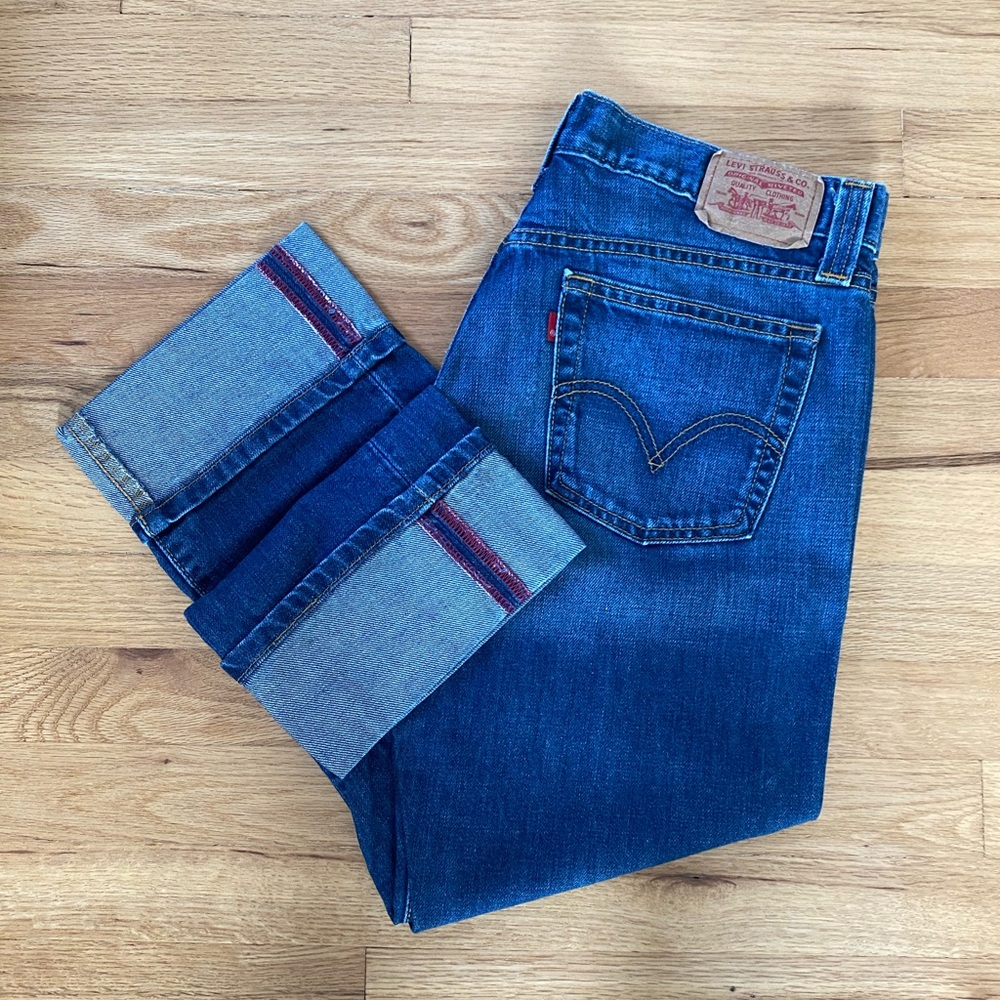 VTG Levi’s 509 Special Edition Low Slouch Jeans Size 9 JR Made in Mexico 2004